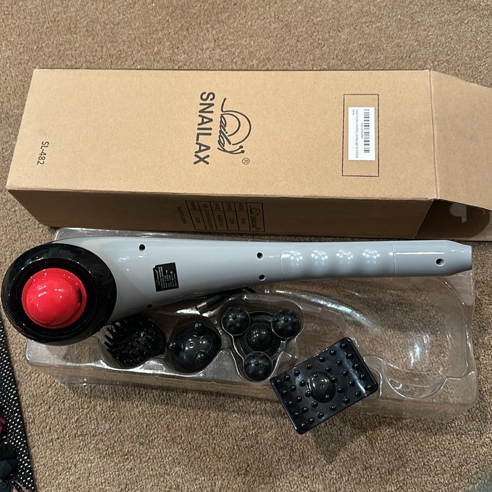 Snailax Cordless Handheld Back Massager